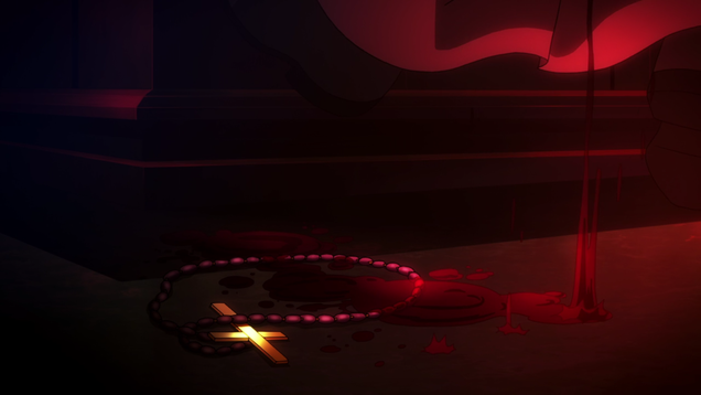 You’re going to have to call a priest to get THAT out. Wait... (Image courtesy of Netflix).